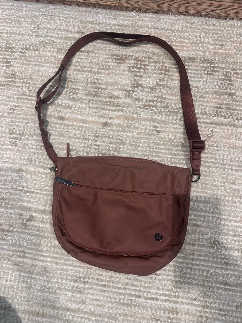 lululemon Rust Brown Crossbody Bag